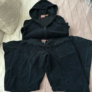 Pre-owned Juicy Couture Terry Cloth Tracksuit